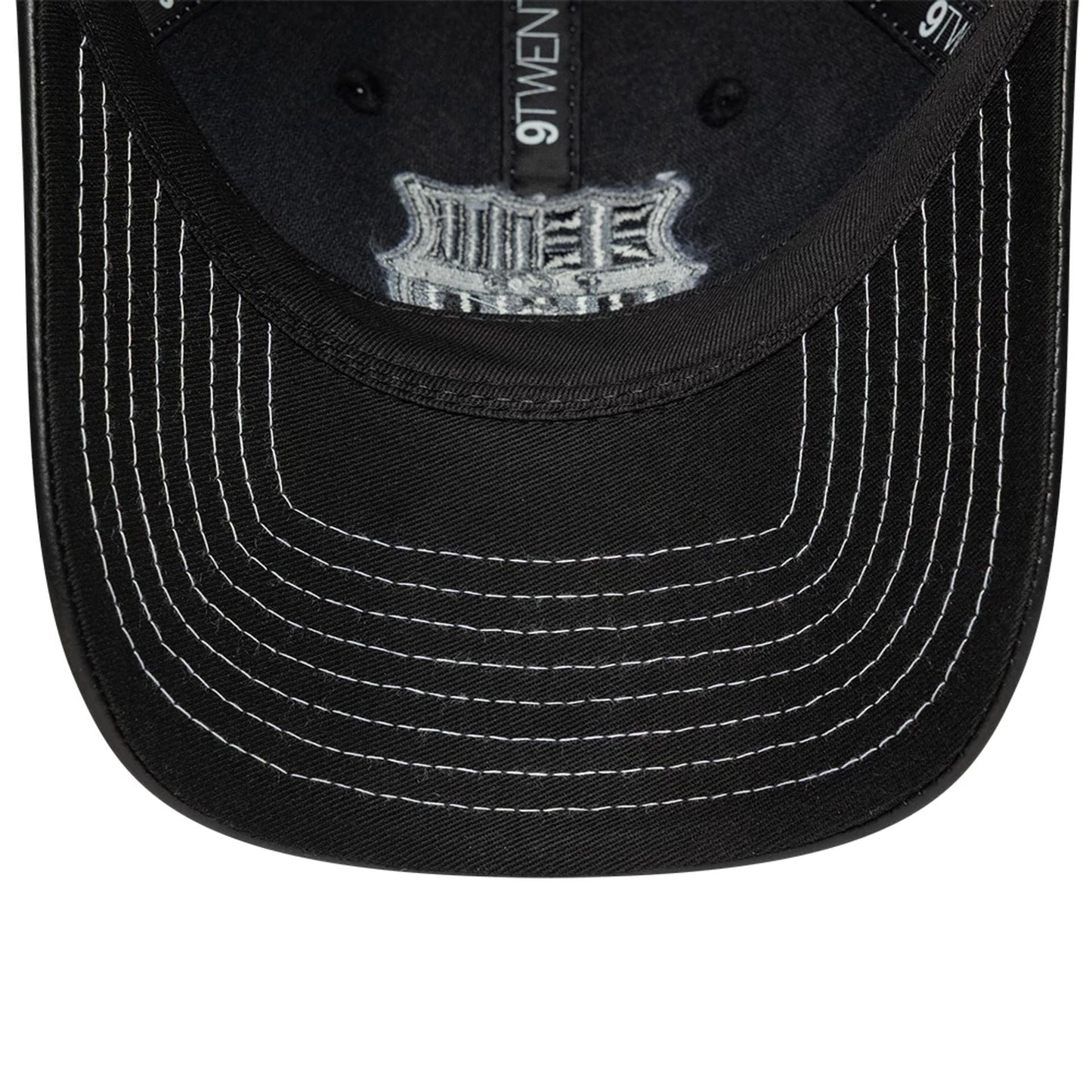 This is a FC Barcelona Womens PU Black 9TWENTY Adjustable Cap 5