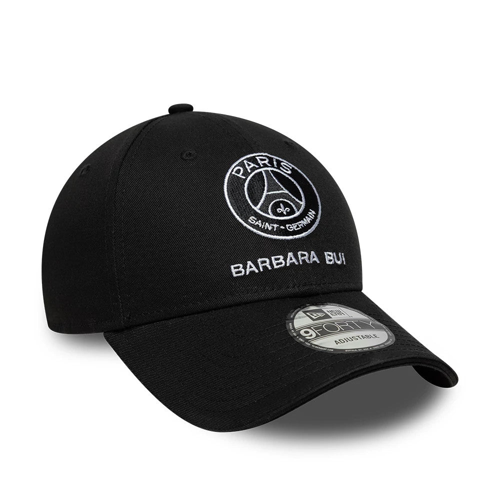 This is a Barbara Bui x Paris Saint-Germain Black 9FORTY Adjustable Cap 4