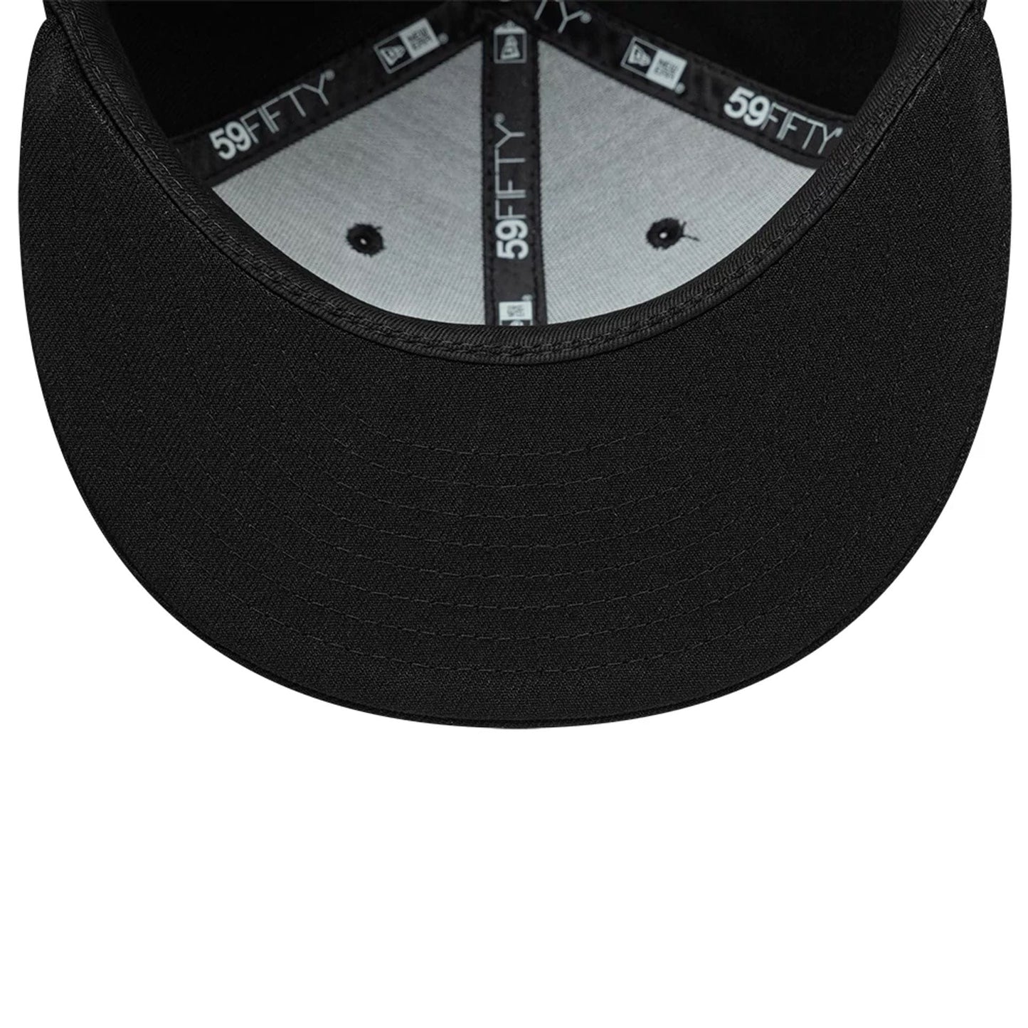 Pictured is this New Era Faux Pearl Icon 59FIFTY Fitted cap in black. 7