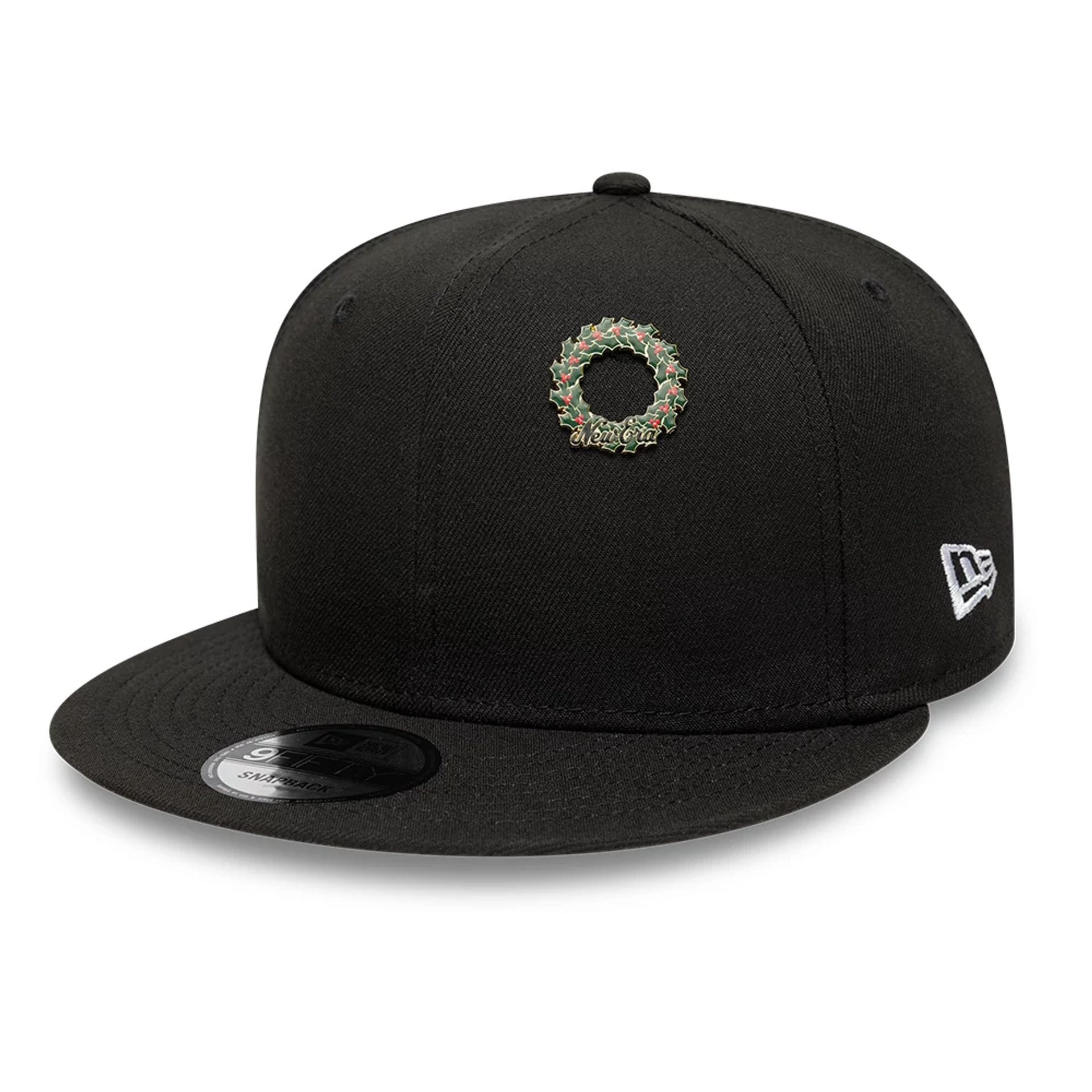 Pictured is this New Era Wreath Pin Badge in gold. 2