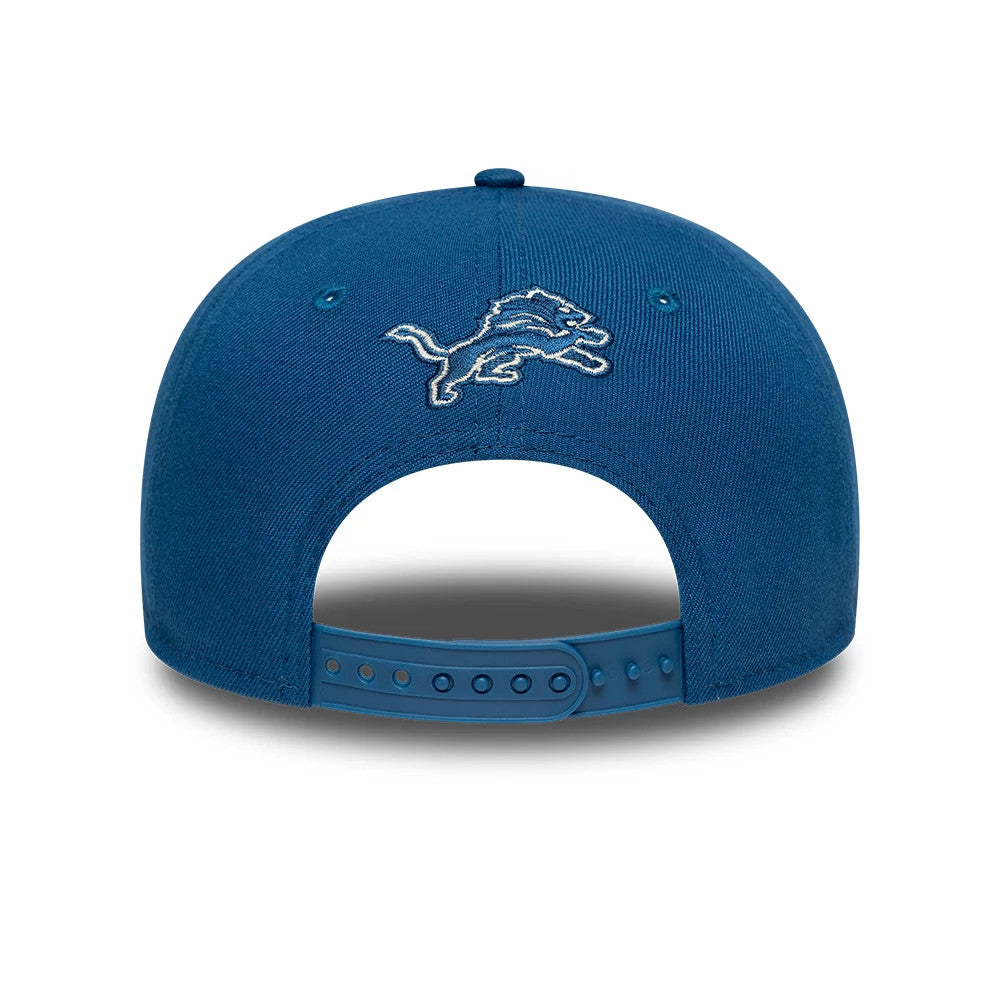 This is a Detroit Lions Fear Of God x NFL Blue Retro Crown 9FIFTY Adjustable Cap 3