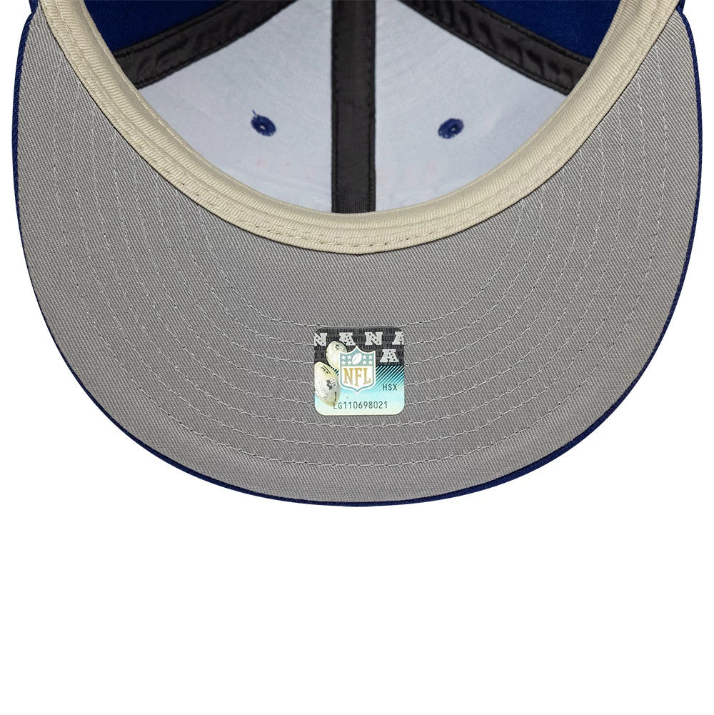 This is a New York Giants Fear Of God x NFL Dark Blue Retro Crown 9FIFTY Adjustable Cap 2