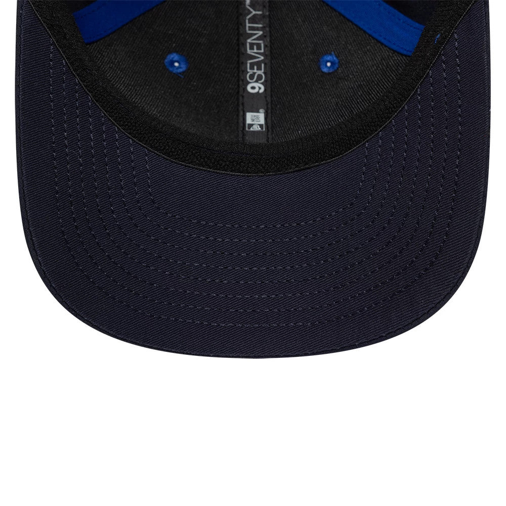 Pictured is this Youth Team Red Bull Racing 9SEVENTY Stretch Snap Adjustable cap in dark blue. 5