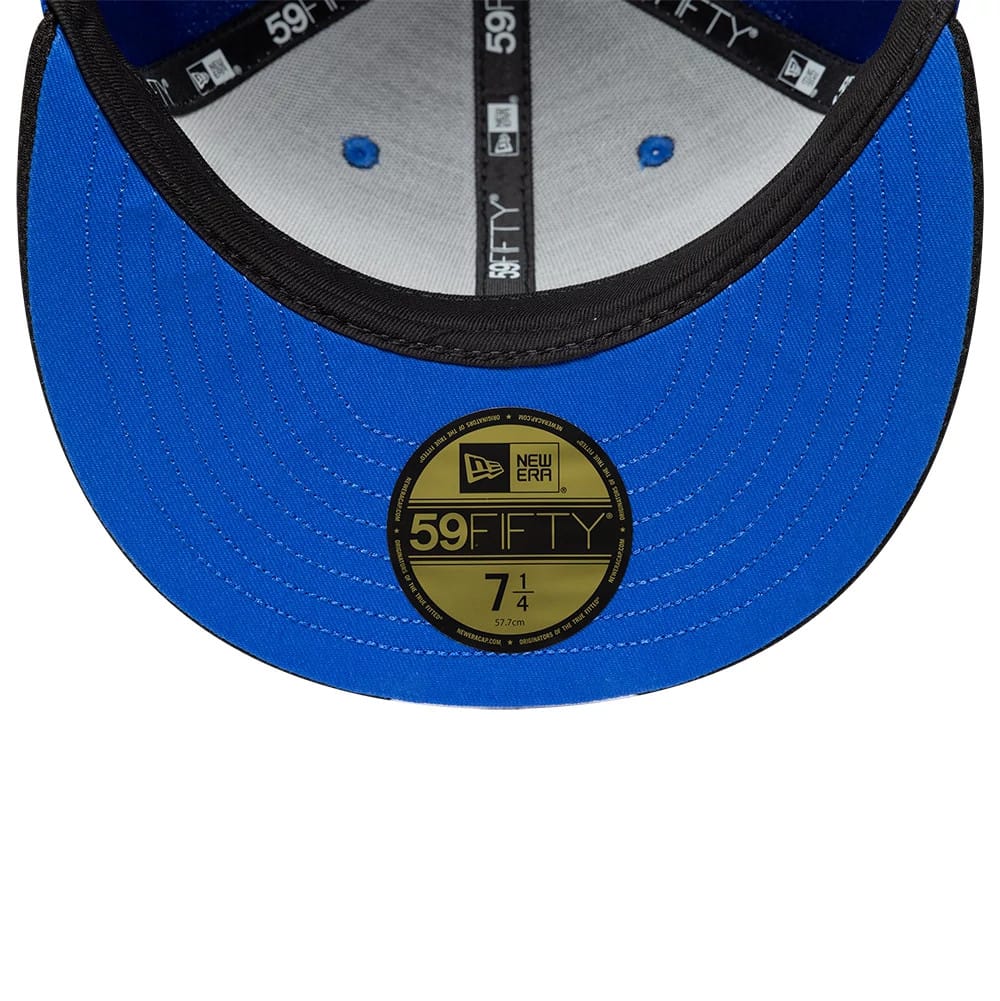 Pictured is this Visa Cash App Racing Bulls Team 59FIFTY Fitted cap in bright blue. 5