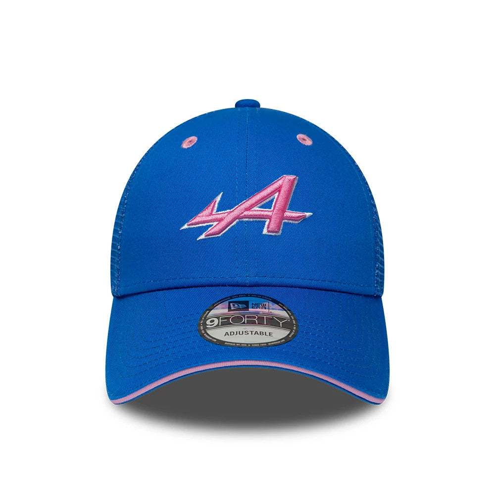 Pictured is this Summer League Alpine Racing 9FORTY Adjustable cap in blue. 2
