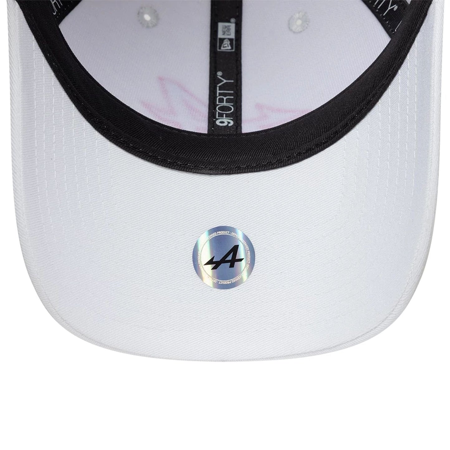 Pictured is this Essential Alpine Racing 9FORTY Adjustable cap in white. 7