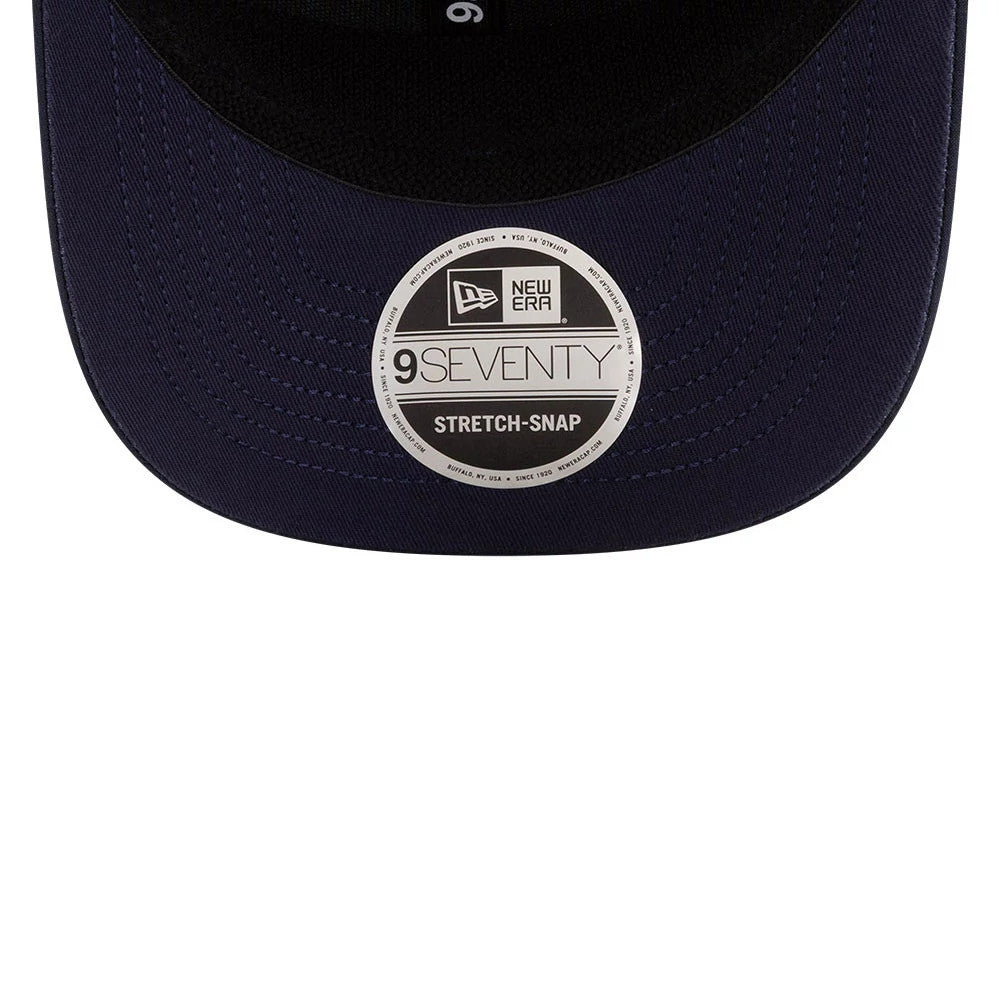 Pictured is this Max Verstappen Red Bull Racing Miami Race Special 9SEVENTY Stretch Snap Adjustable cap in navy. 7
