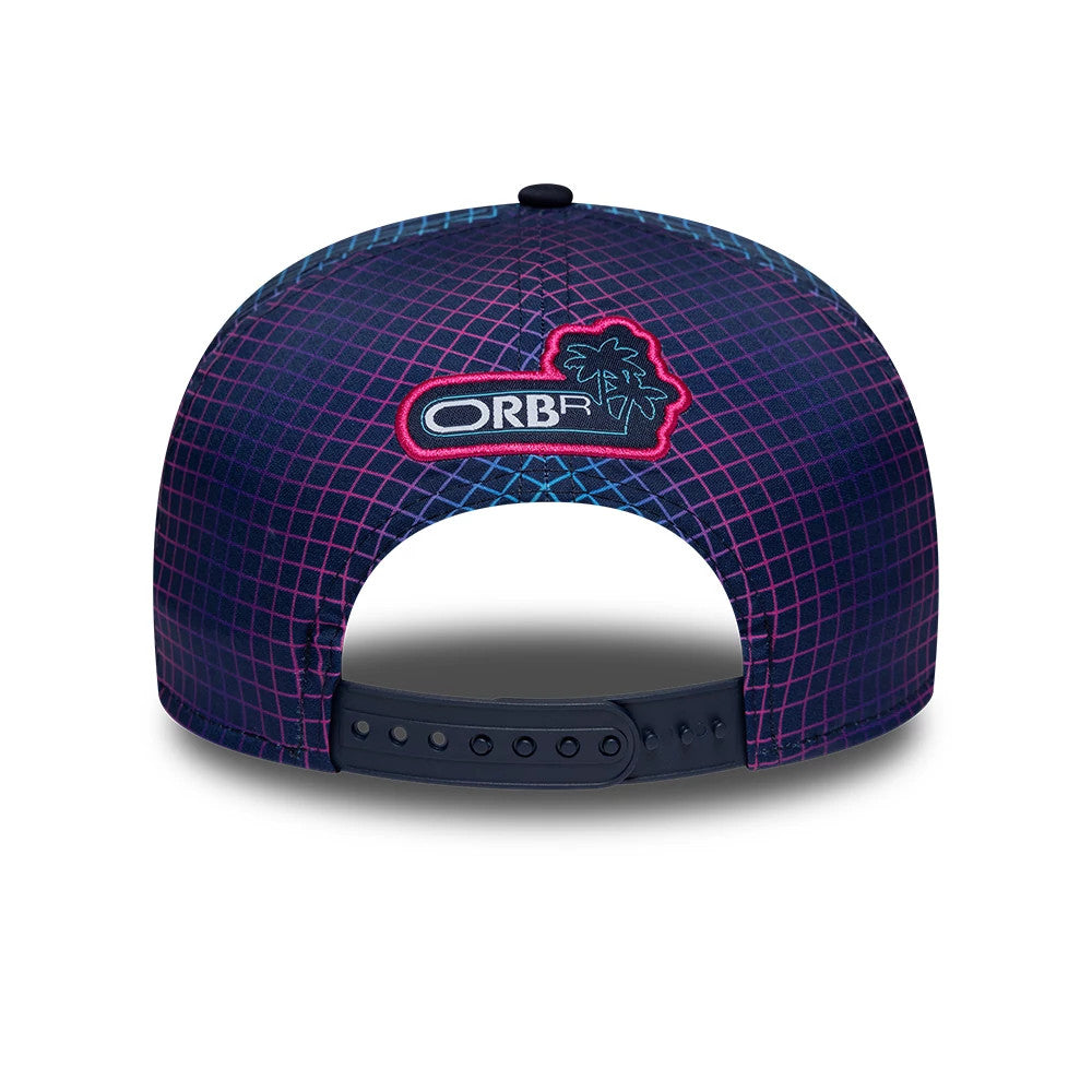 Pictured is this Miami Race Special Red Bull Racing 9SEVENTY Stretch Snap cap in navy. 2