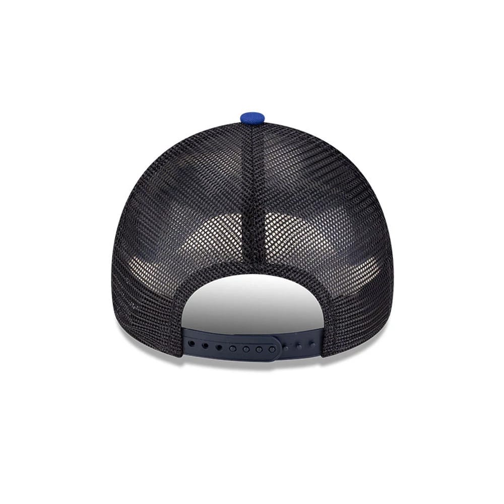 Pictured is this Essential Red Bull Racing 9FORTY A-Frame Trucker Adjustable cap in dark blue. 4