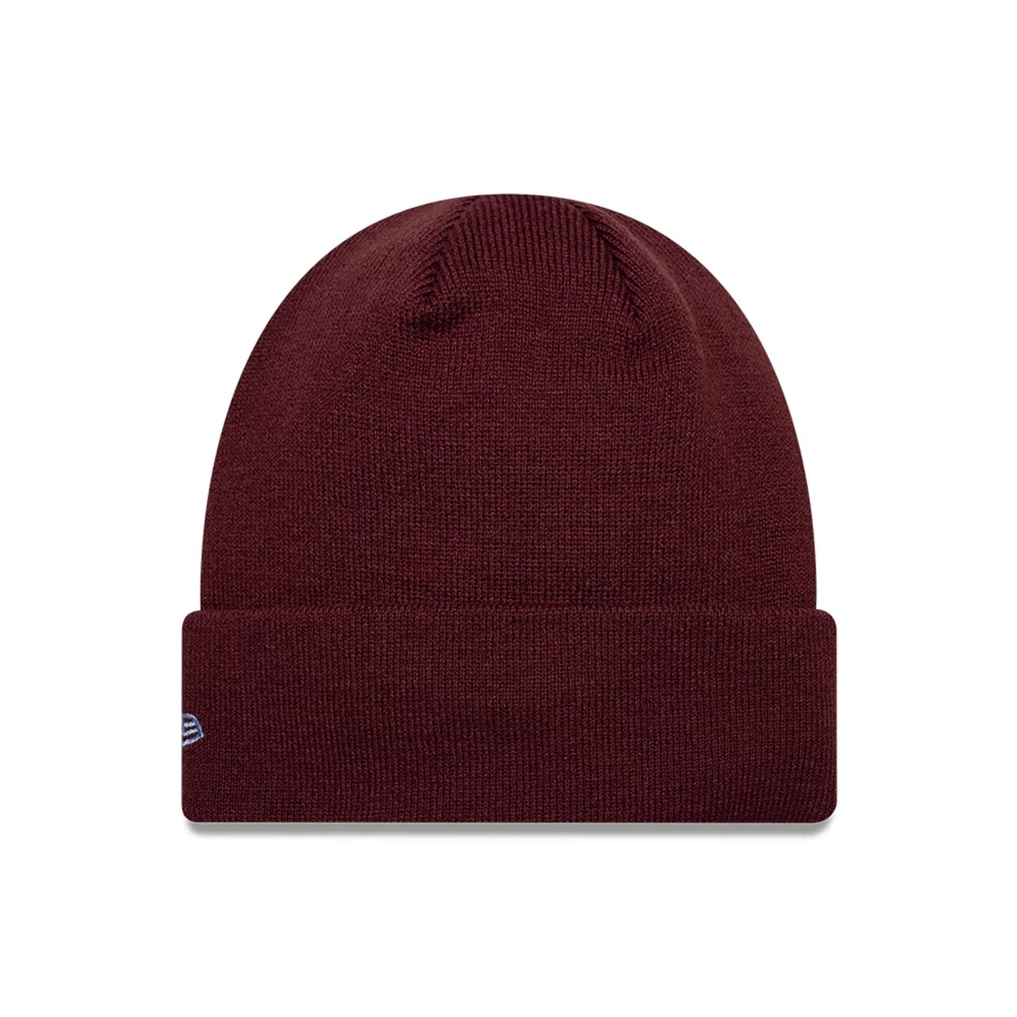 Pictured is this Core Aston Villa FC Cuff knit Beanie hat in dark red. 2
