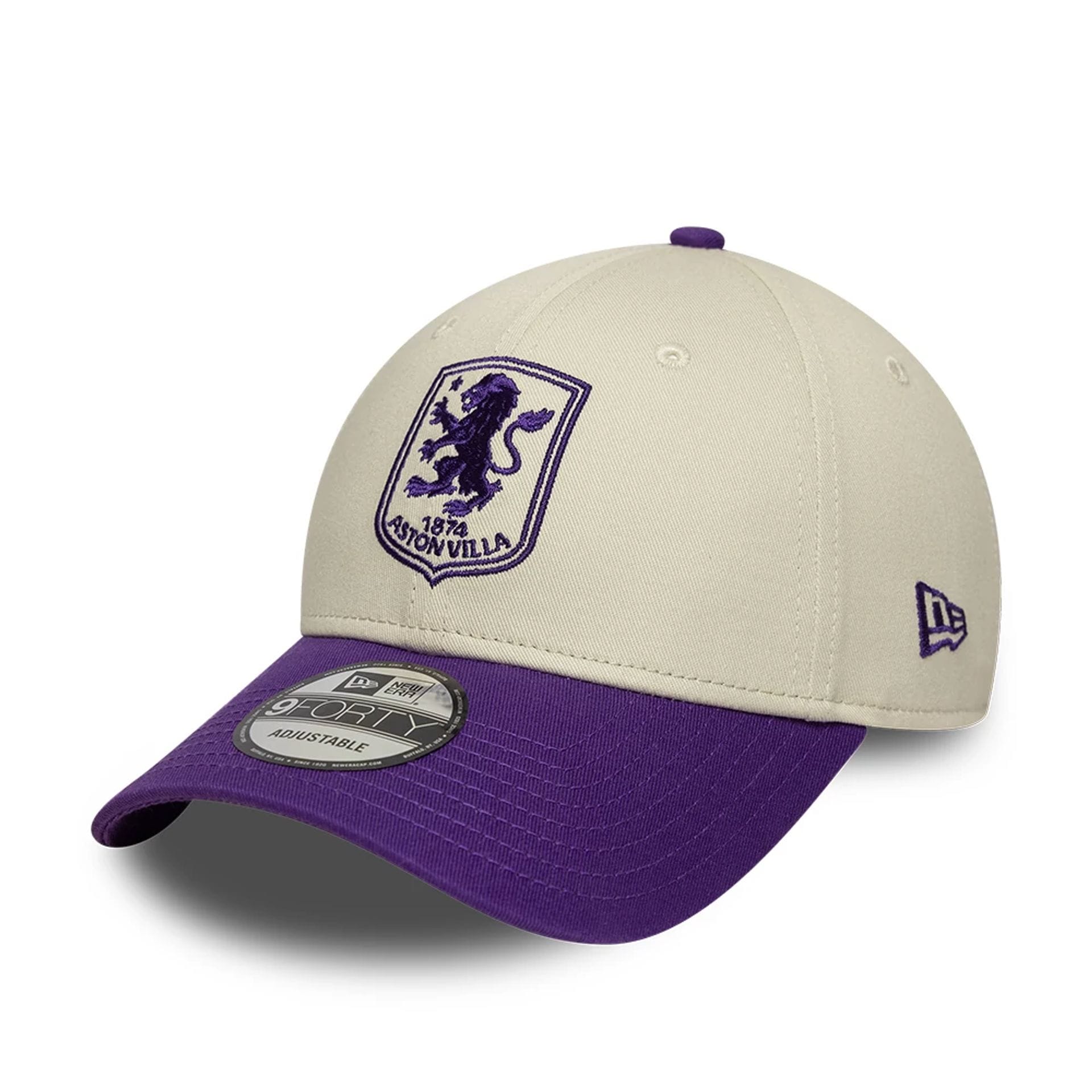 Pictured is this 3rd Kit Aston Villa FC 9FORTY cap in dark purple. 1