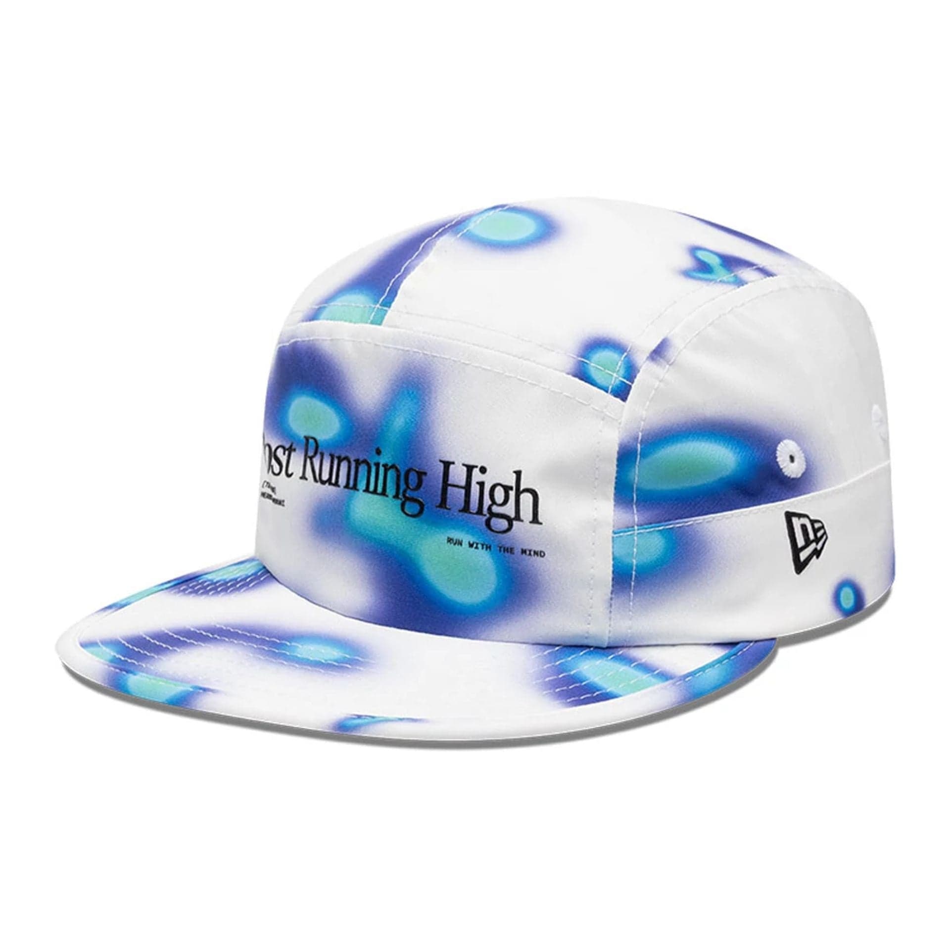 Pictured is this Hermanos Koumori x New Era Camper cap in white. 1