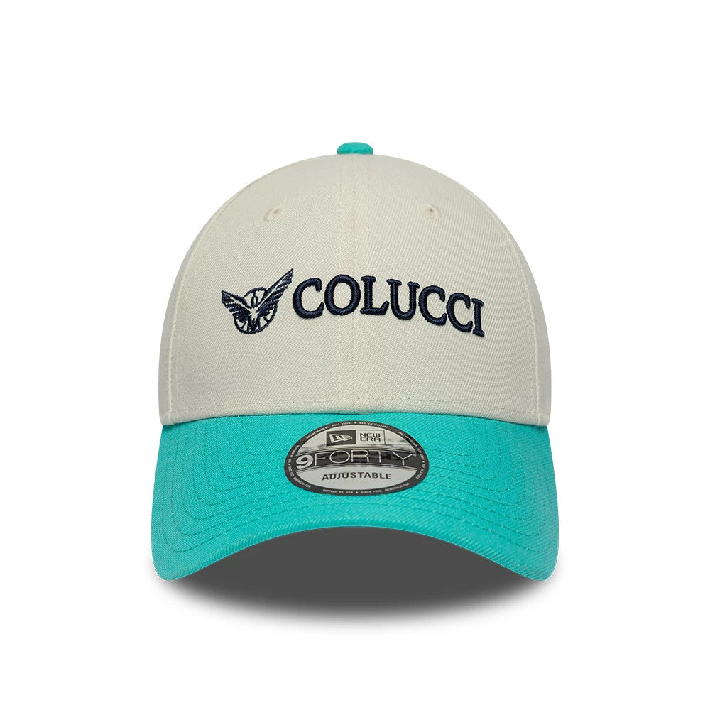 Pictured is this Colucci X New Era 9FORTY cap in white. 3