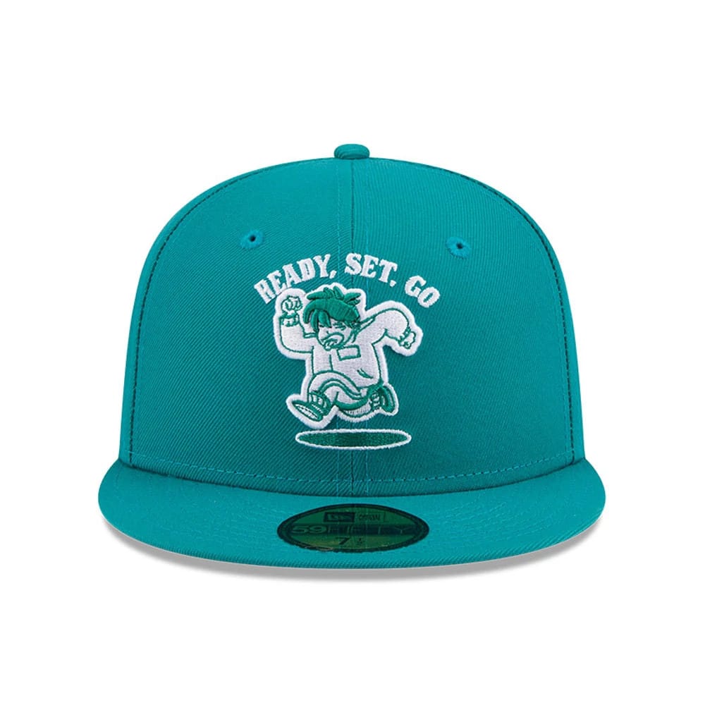 Pictured is this Netflix Squid Game 59FIFTY Fitted cap in green. 3