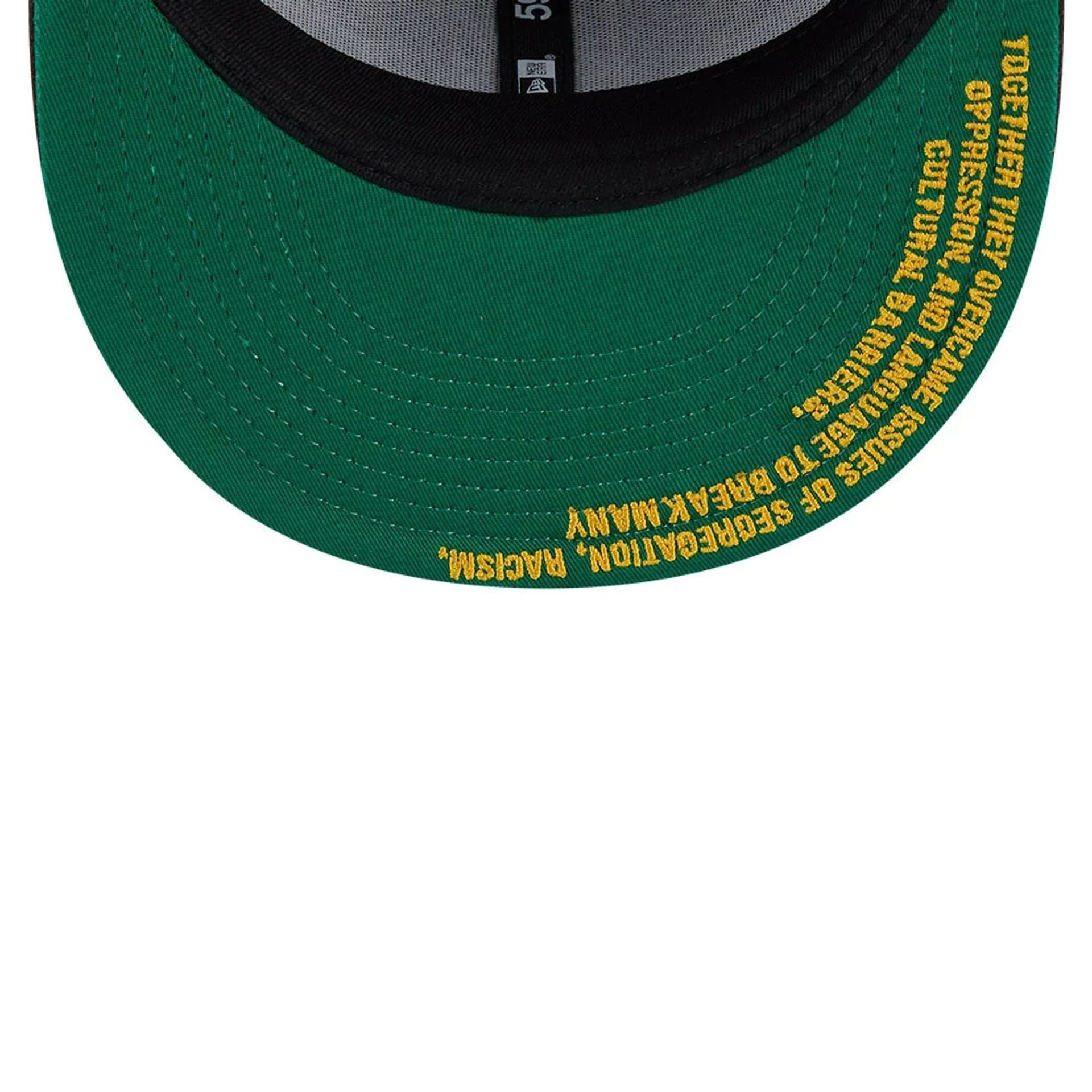 Pictured is this MLB Negro League Homestead Grays 59FIFTY Fitted cap in dark brown. 2