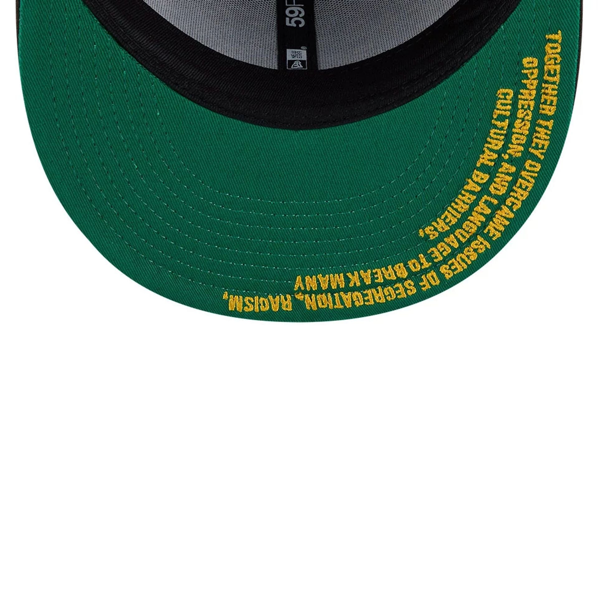 Pictured is this MLB Negro League Kansas City Monarchs 59FIFTY Fitted cap in dark brown. 2