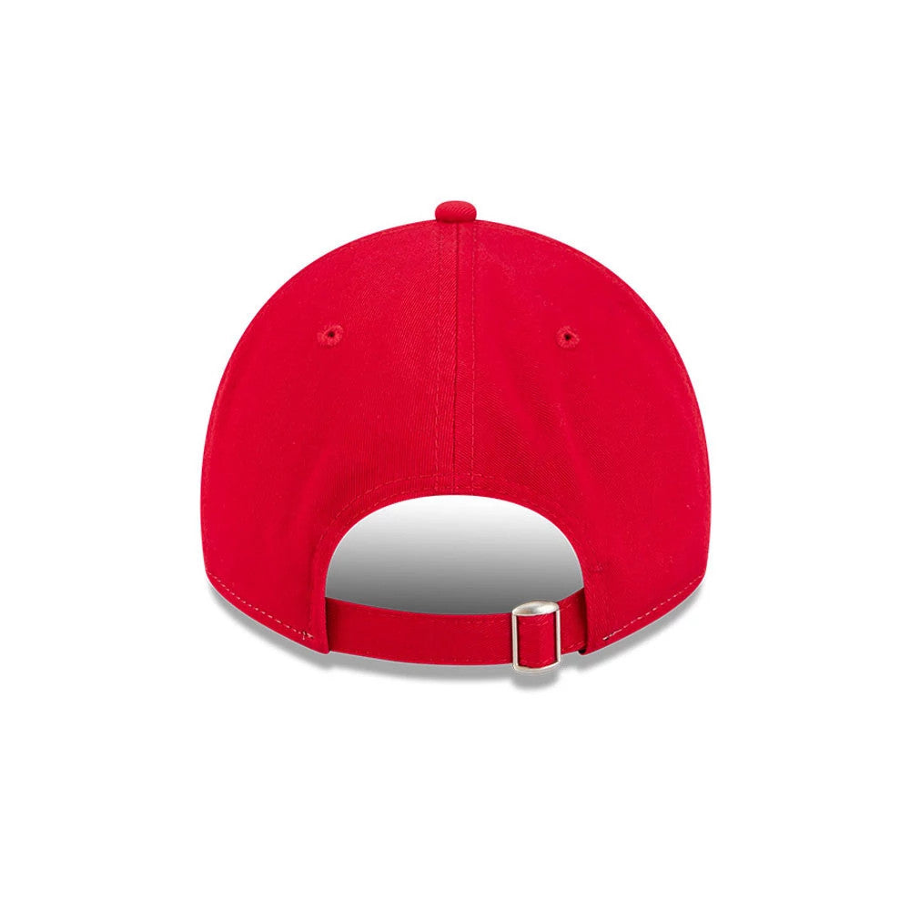 Pictured is this MLB Conversation Hearts LA Dodgers 9TWENTY A-Frame cap in red. 7