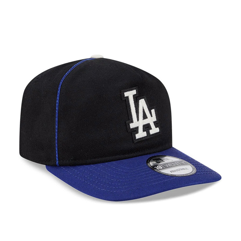 Pictured is this MLB Felt Logo LA Dodgers 19TWENTY cap in dark blue. 4