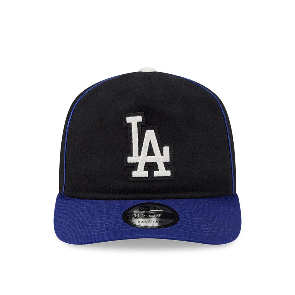 Pictured is this MLB Felt Logo LA Dodgers 19TWENTY cap in dark blue. 3
