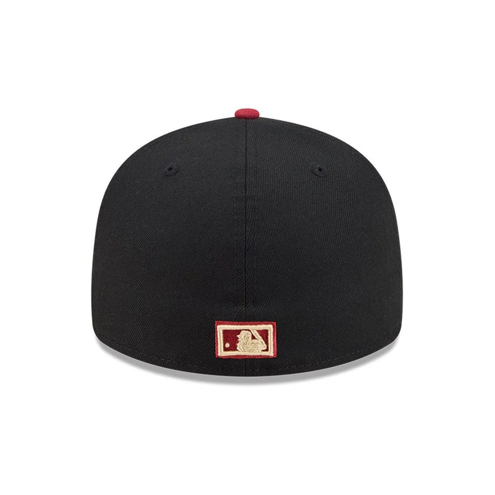 Pictured is this MLB Team Cards LA Angels 59FIFTY Fitted cap in black. 7
