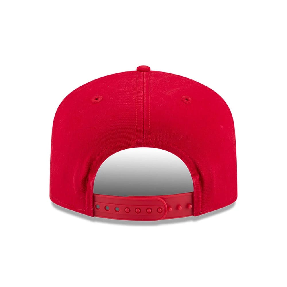 Pictured is this New Era Lamour 19TWENTY cap in red. 7