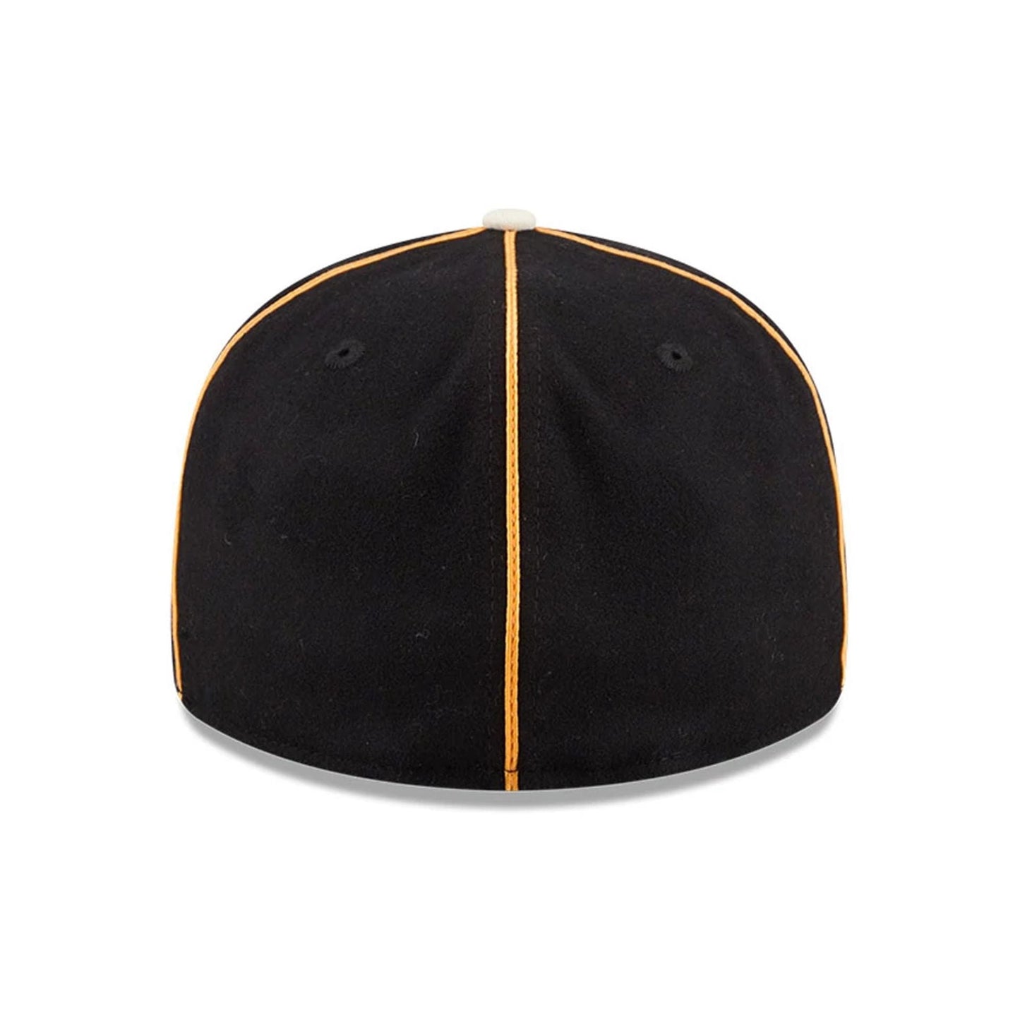 Pictured is this NHL Felt Logo Boston Bruins Retro Crown 59FIFTY Fitted cap in black. 7