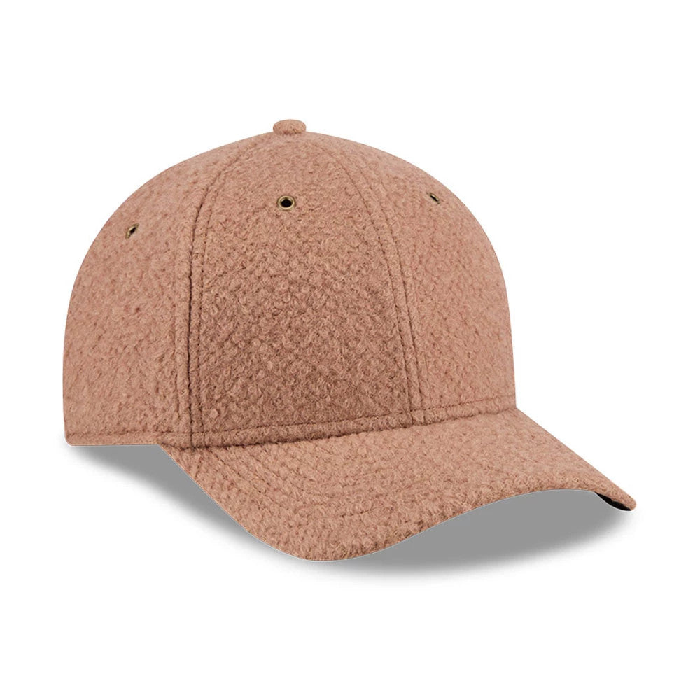 Pictured is this New Era Brushed Fleece 9FORTY M-Crown cap in Brown. 4