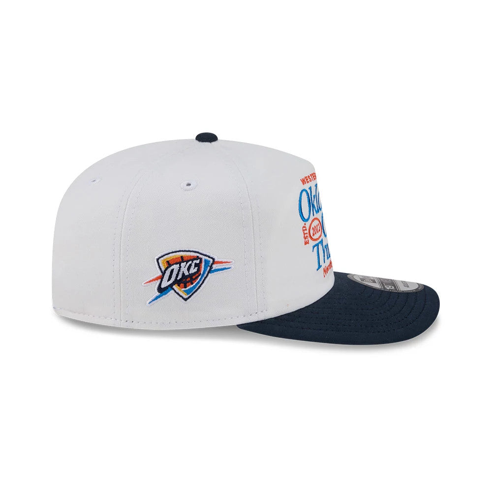 Pictured is this NBA Conference Oklahoma City Thunder 19TWENTY cap in white. 7
