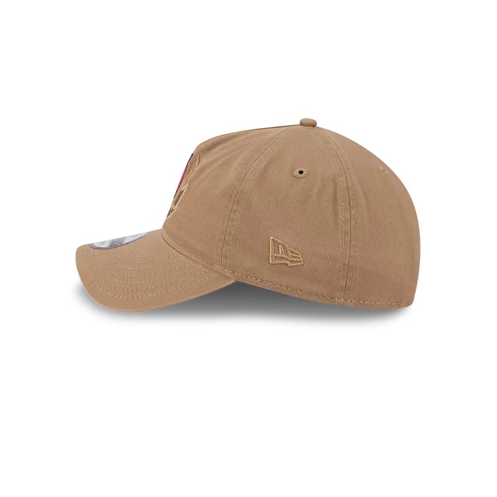 Pictured is this Tom & Jerry True Love 9TWENTY A-Frame cap in Beige. 4