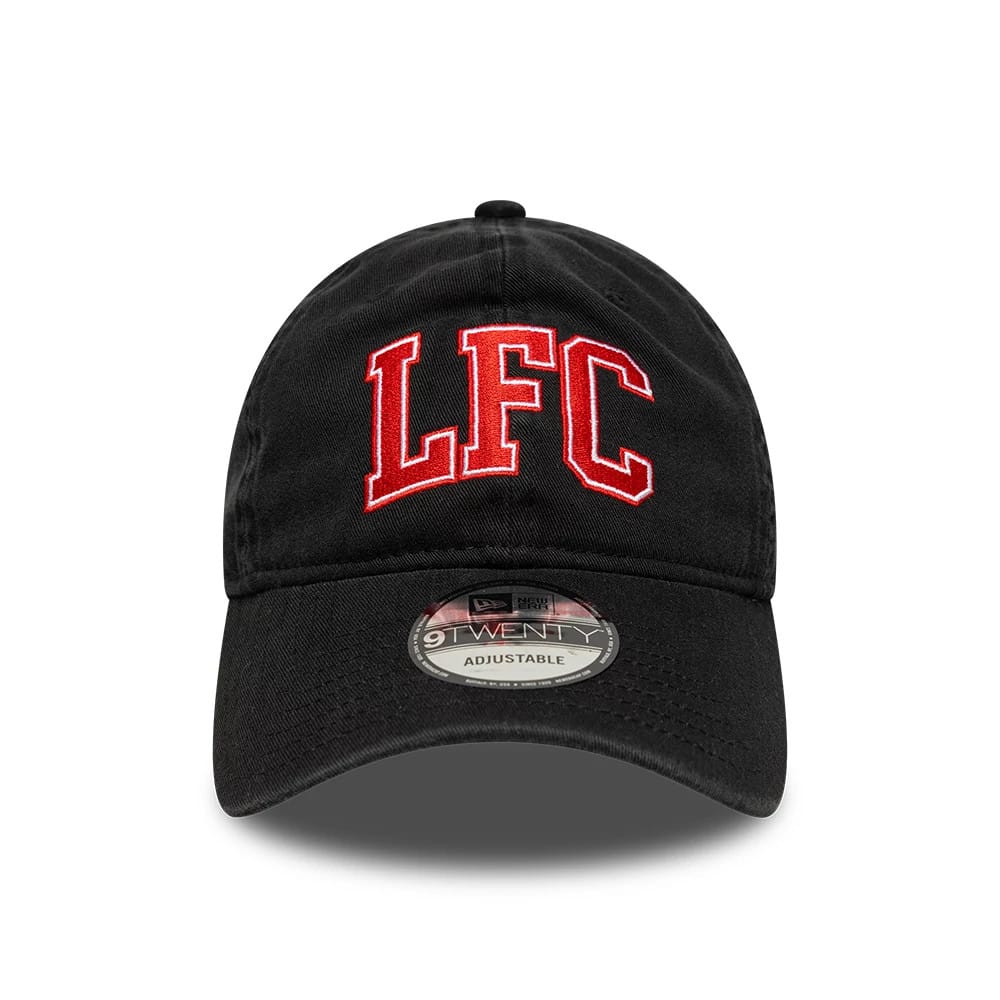 Pictured is this Wordmark Liverpool FC 9TWENTY cap in black. 3
