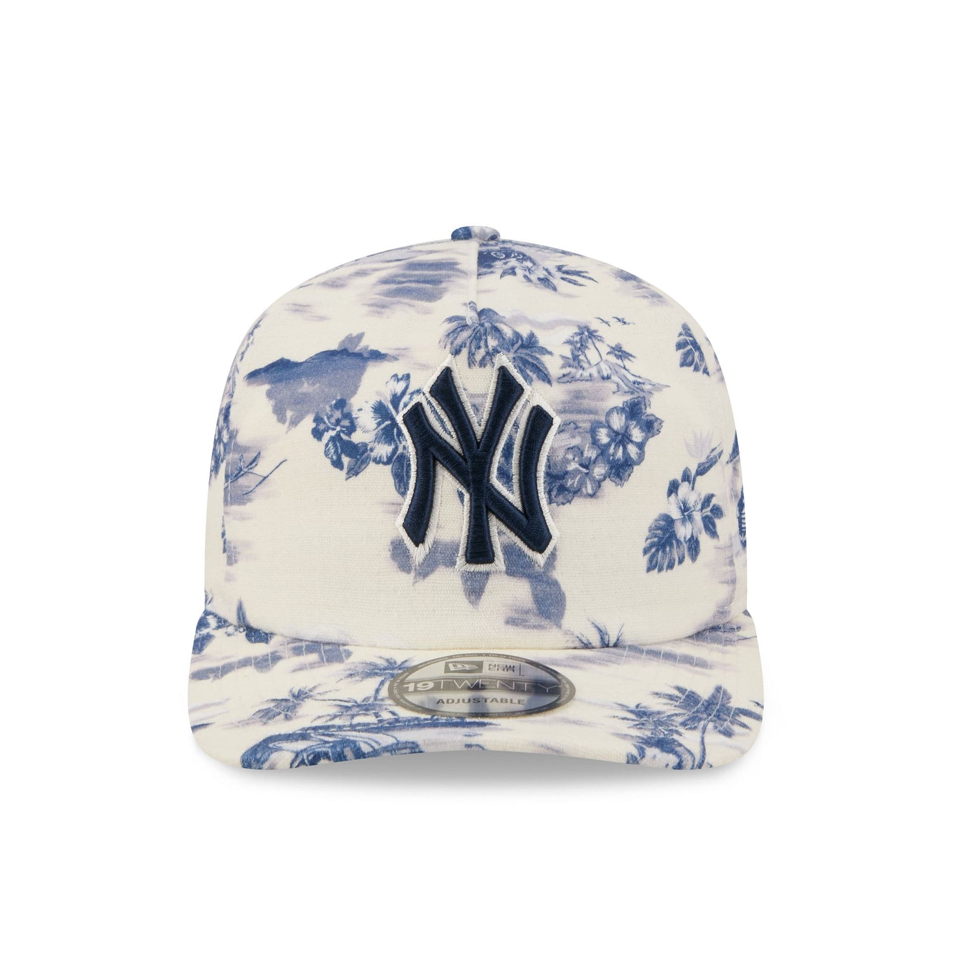 Pictured is this MLB Tropics New York Yankees 19TWENTY cap in Navy. 2