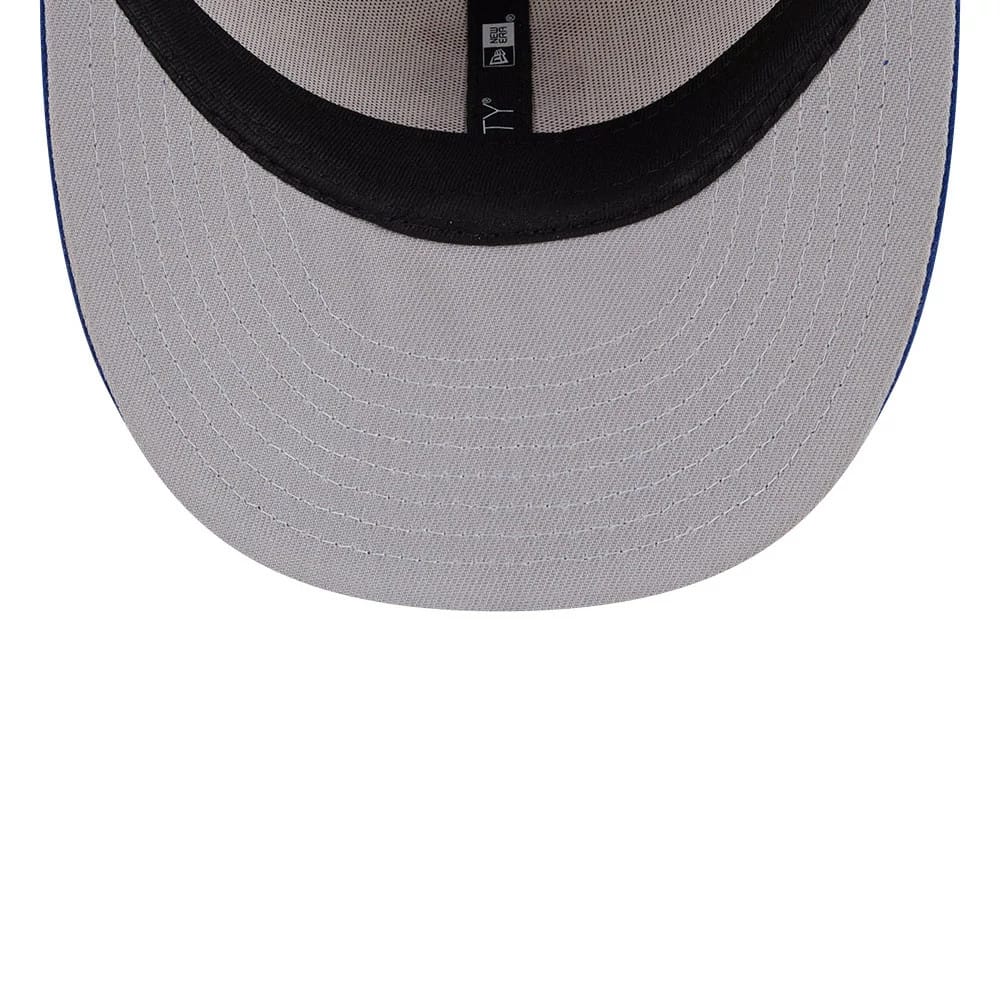 Pictured is this MLB Twine New York Mets 59FIFTY Fitted cap in blue. 2