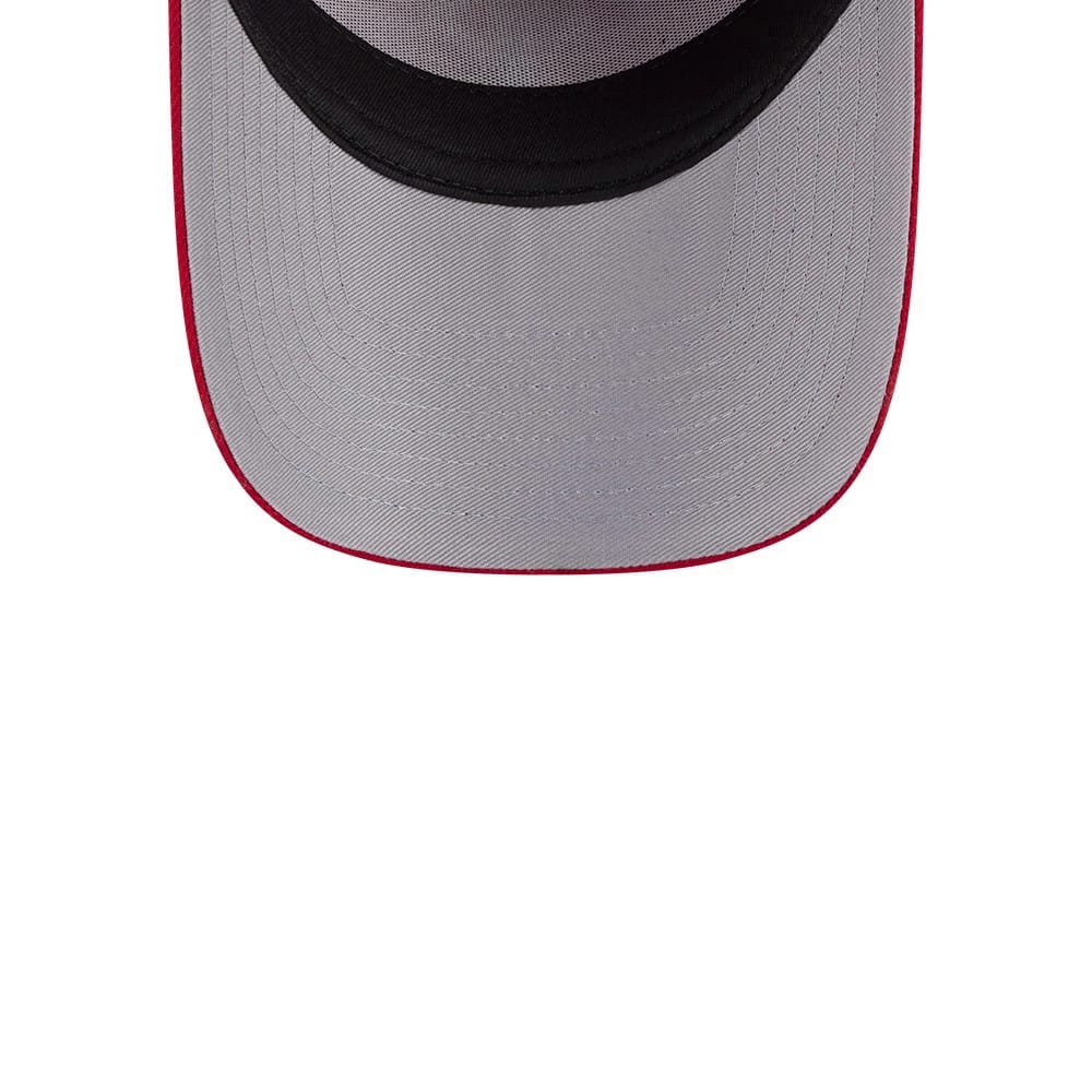 Pictured is this MLB Team Side Philadelphia Phillies 59FORTY A-Frame Fitted cap in red. 2