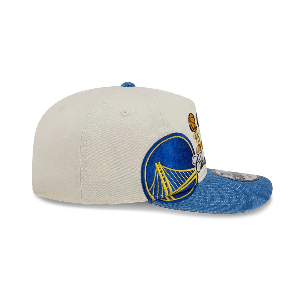 Pictured is this NBA Hardwood Classic Golden State Warriors 19TWENTY cap in blue. 7