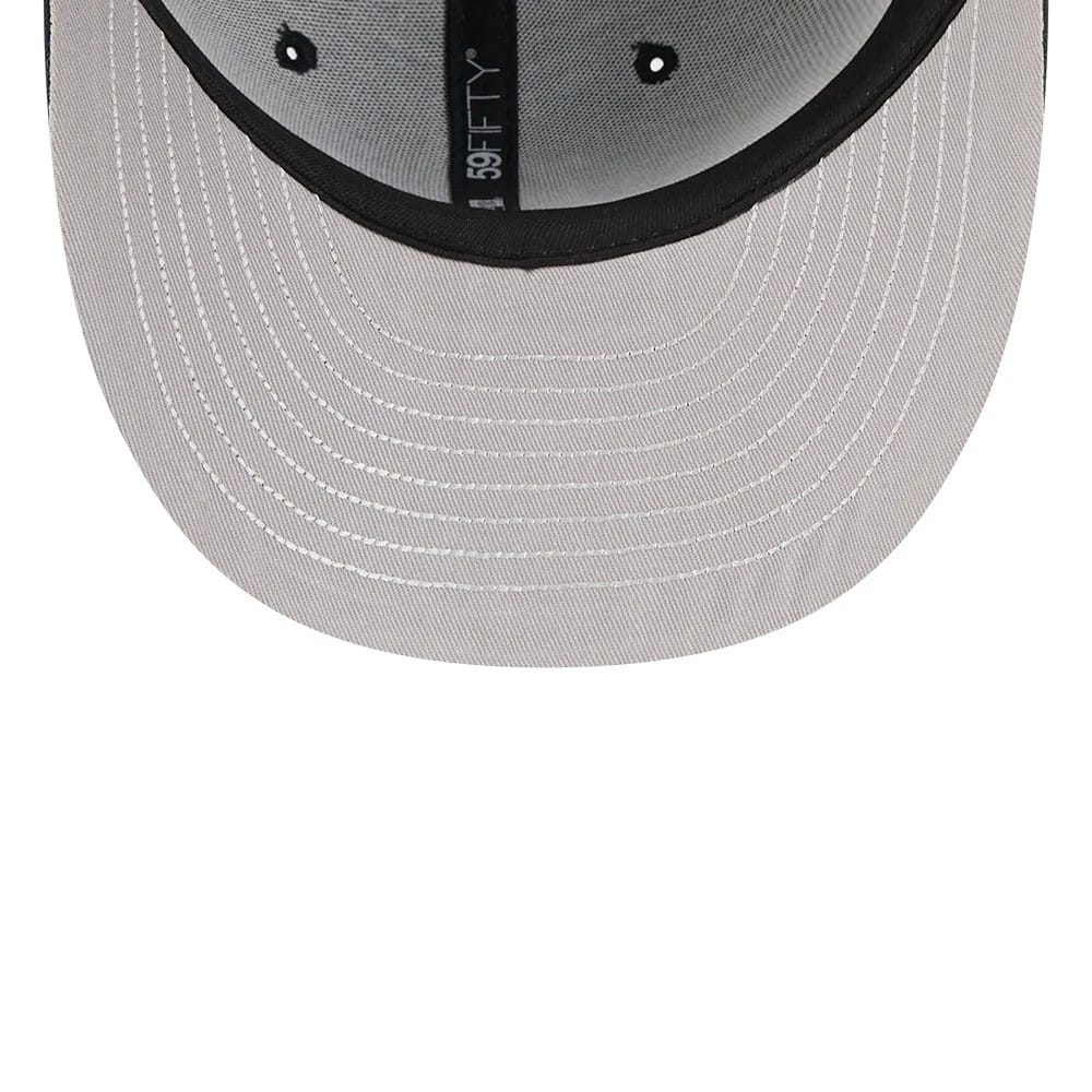 Pictured is this MLB Eagle LA Dodgers 59FIFTY Fitted cap in black. 2