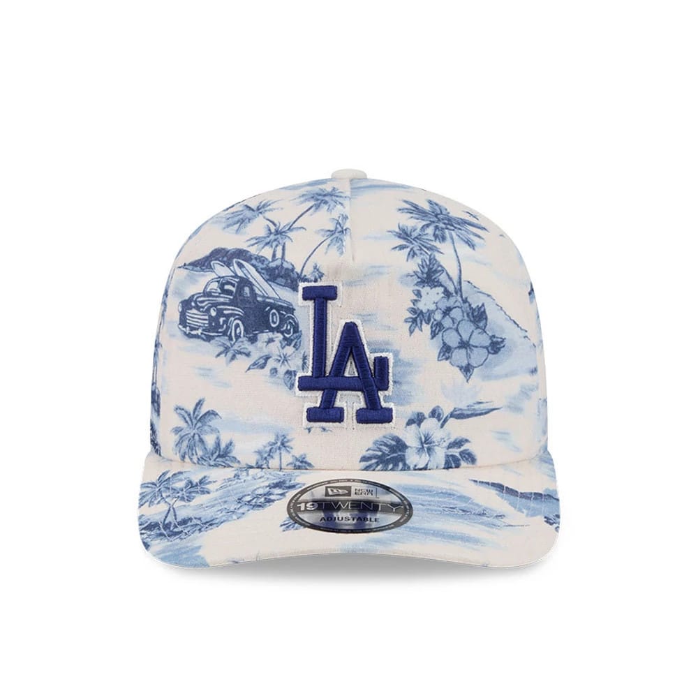 Pictured is this MLB Tropics LA Dodgers 19TWENTY cap in dark blue. 3
