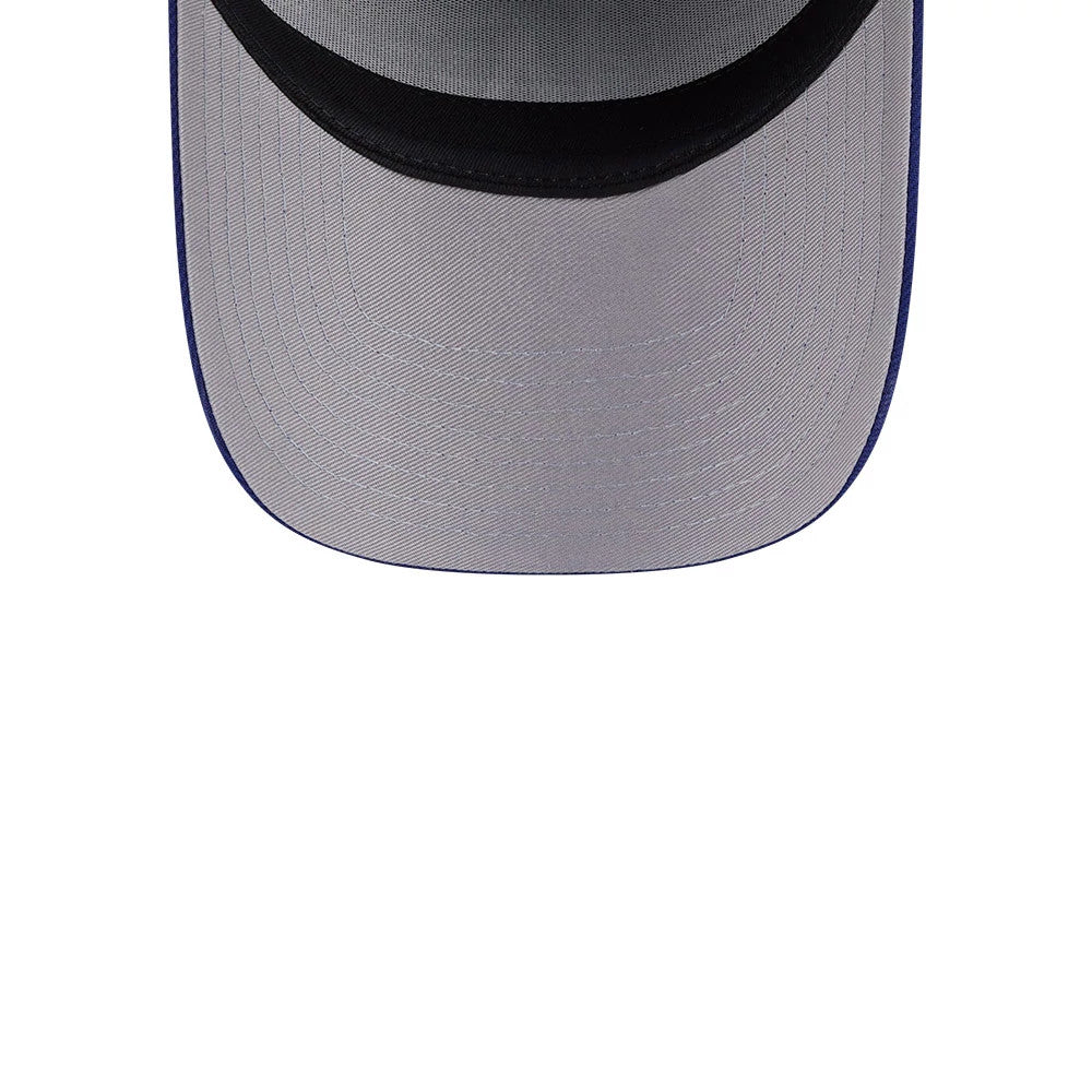 Pictured is this MLB Team Side LA Dodgers 59FORTY A-Frame Fitted cap in Blue. 2