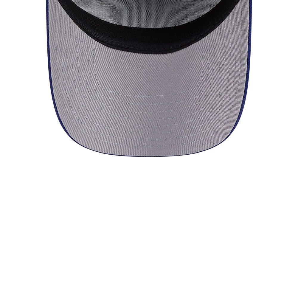 Pictured is this MLB Team Side LA Dodgers 59FORTY A-Frame Fitted cap in Blue. 2