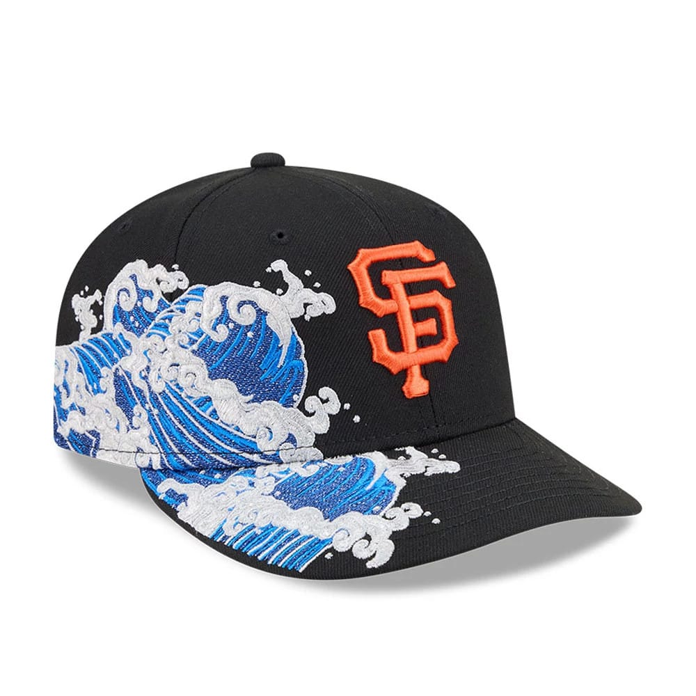 Pictured is this MLB Vissurf San Francisco Giants 9FIFTY Snapback cap in black. 1