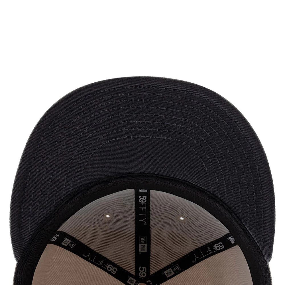 Pictured is this New Era DIY Note 59FIFTY Fitted cap in Light Beige. 2