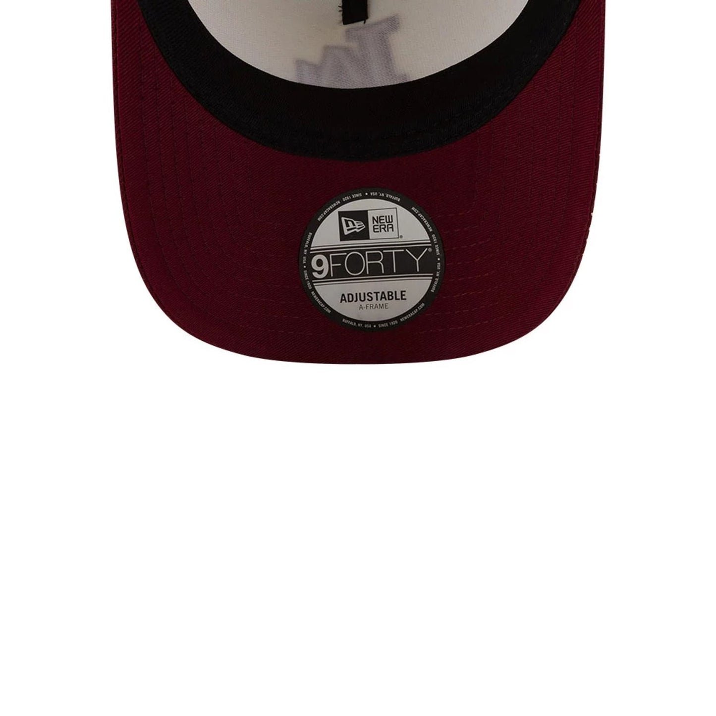 Pictured is this MLB Flourishes LA Dodgers 9FORTY A-Frame cap in white. 7