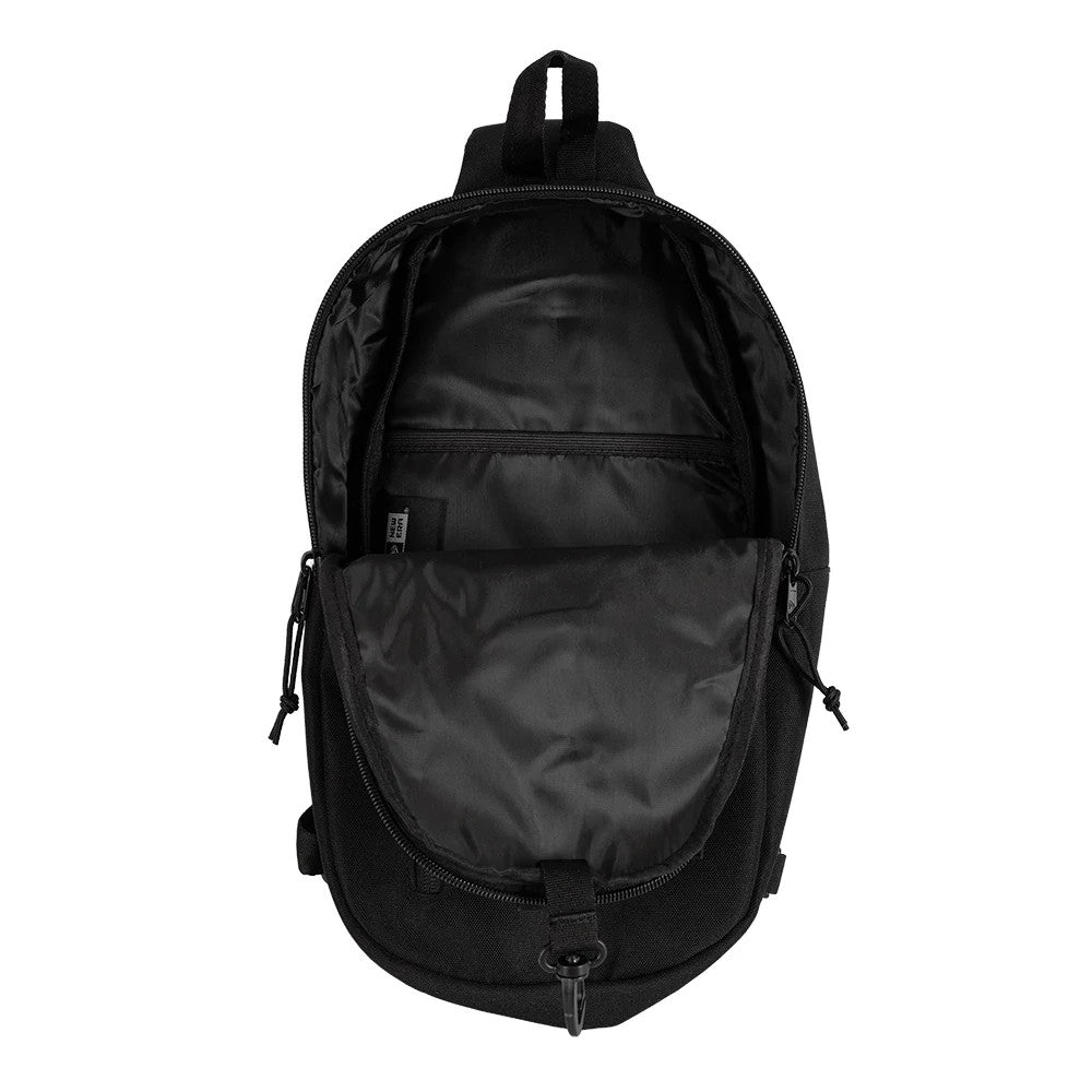 Pictured is this New Era Cross Body Sling Bag in black. 2