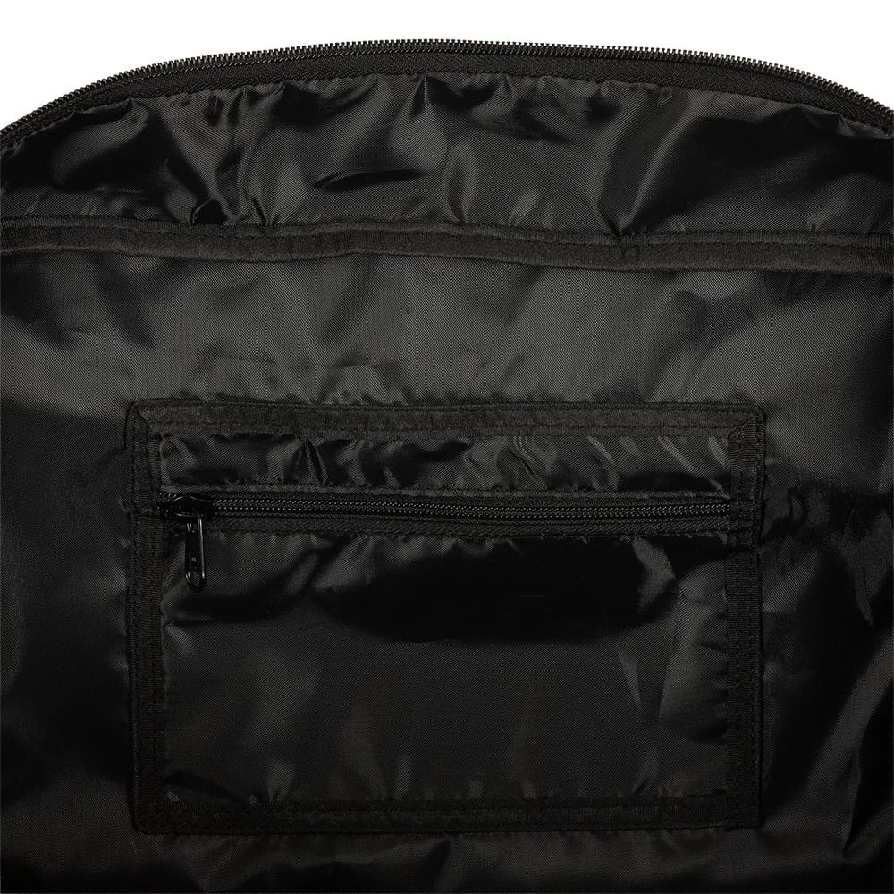 Pictured is this New Era Weekend Duffle Backpack Hybrid Bag in black. 5