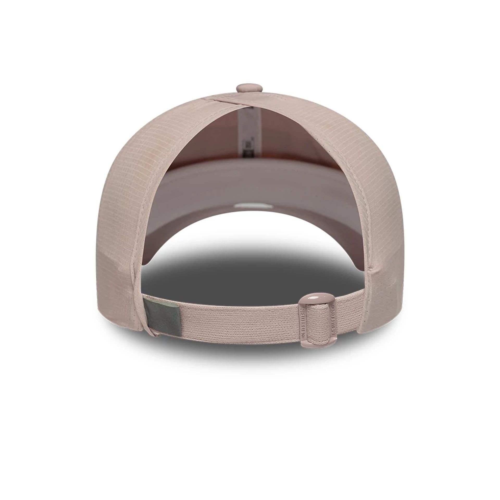 Pictured is this Womens MLB Open Mesh New York Yankees Pony Tail cap in pastel pink. 2