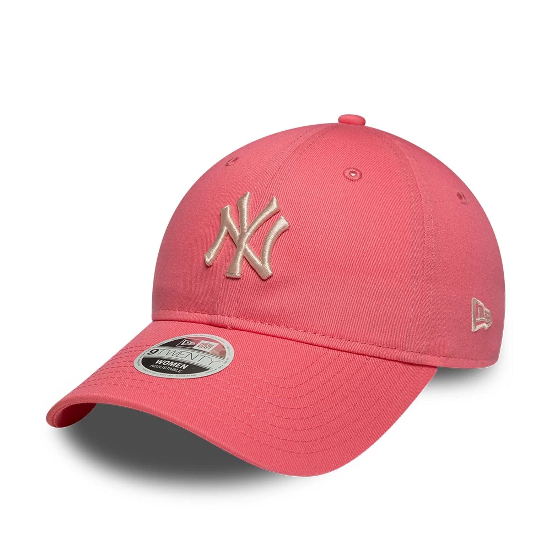 Pictured is this Womens MLB League Essential New York Yankees 9TWENTY cap in pink. 1