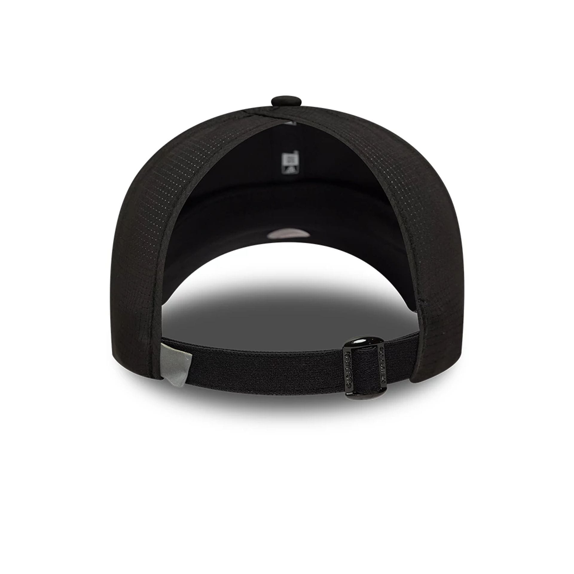 Pictured is this Womens MLB Open Mesh New York Yankees Pony Tail cap in black. 2