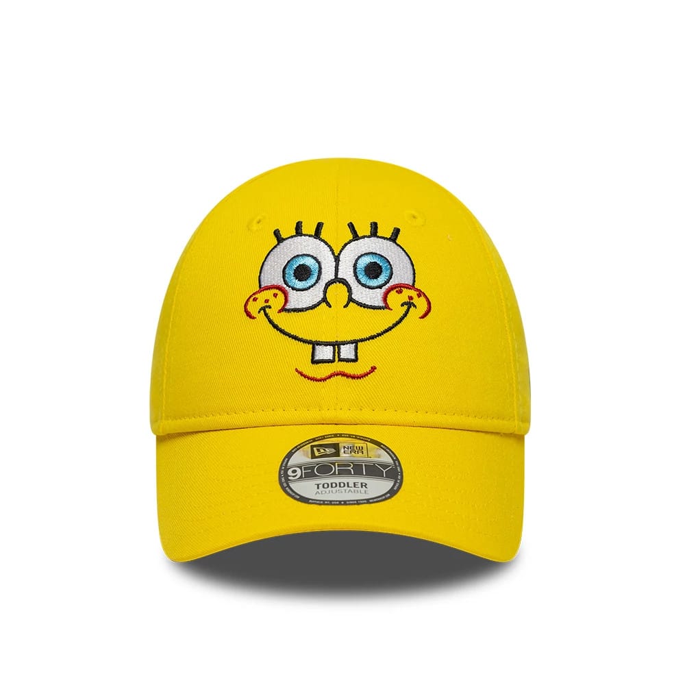 Pictured is this Toddler Spongebob Squarepants 9FORTY cap in bright yellow. 2