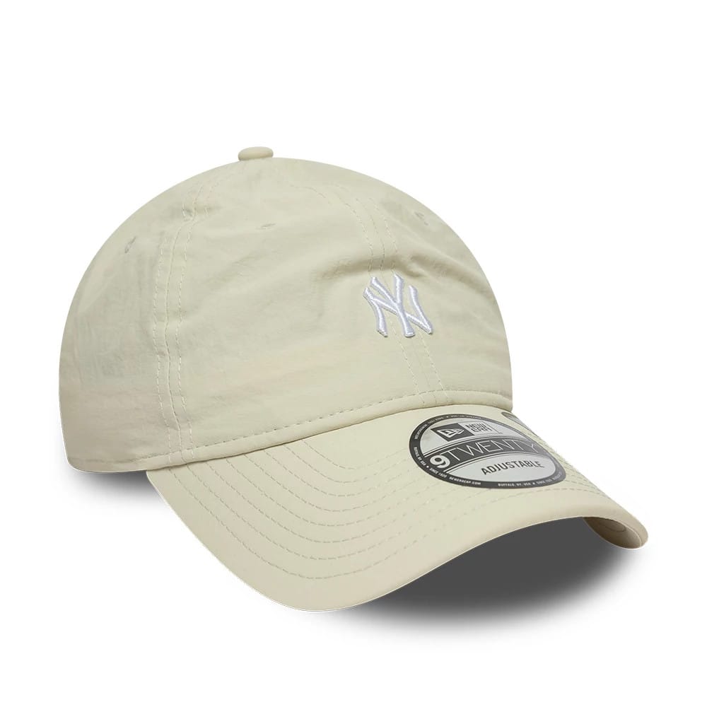 Pictured is this MLB Recycled New York Yankees 9TWENTY cap in light beige. 3