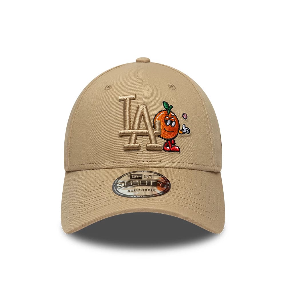 Pictured is this MLB Icon LA Dodgers 9FORTY cap in Beige. 2