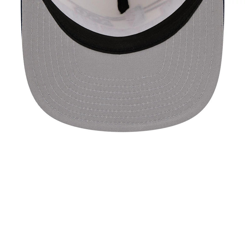 Pictured is this NBA Hardwood Classic All Star Game New Orleans Pelicans 9FIFTY A-Frame Snapback cap in white. 2